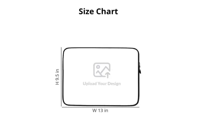 13 inches Personalized Laptop Sleeve (Small) 3