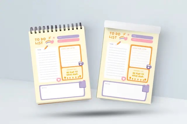 A6 size Notepad 2