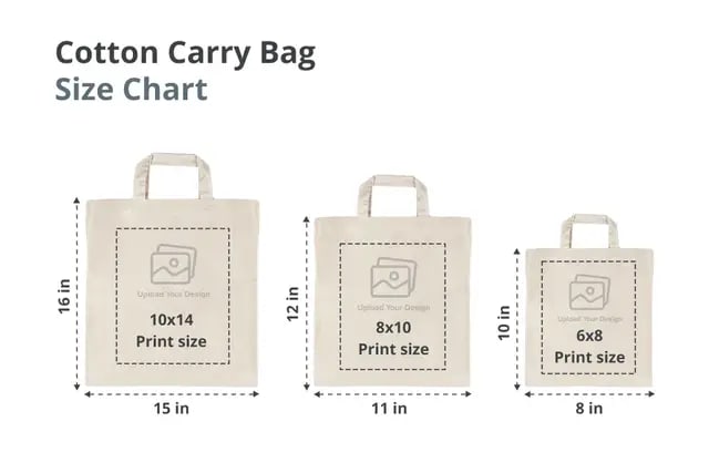 Bulk Cotton Carry Bags 3