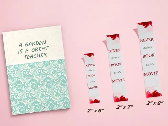 2  x 6 in Bookmarks 3