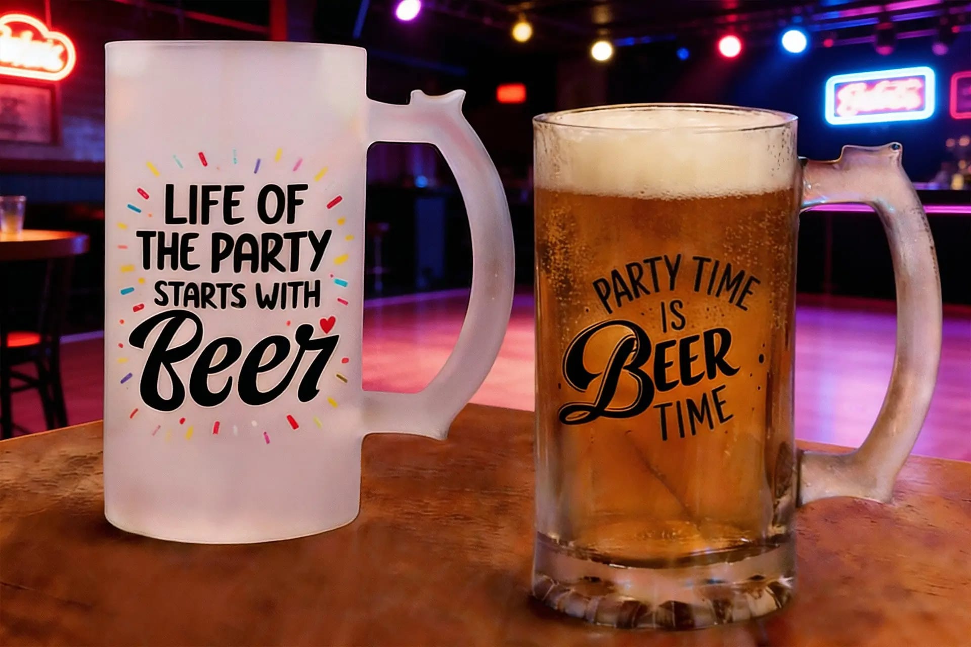 Personalized Beer Mug