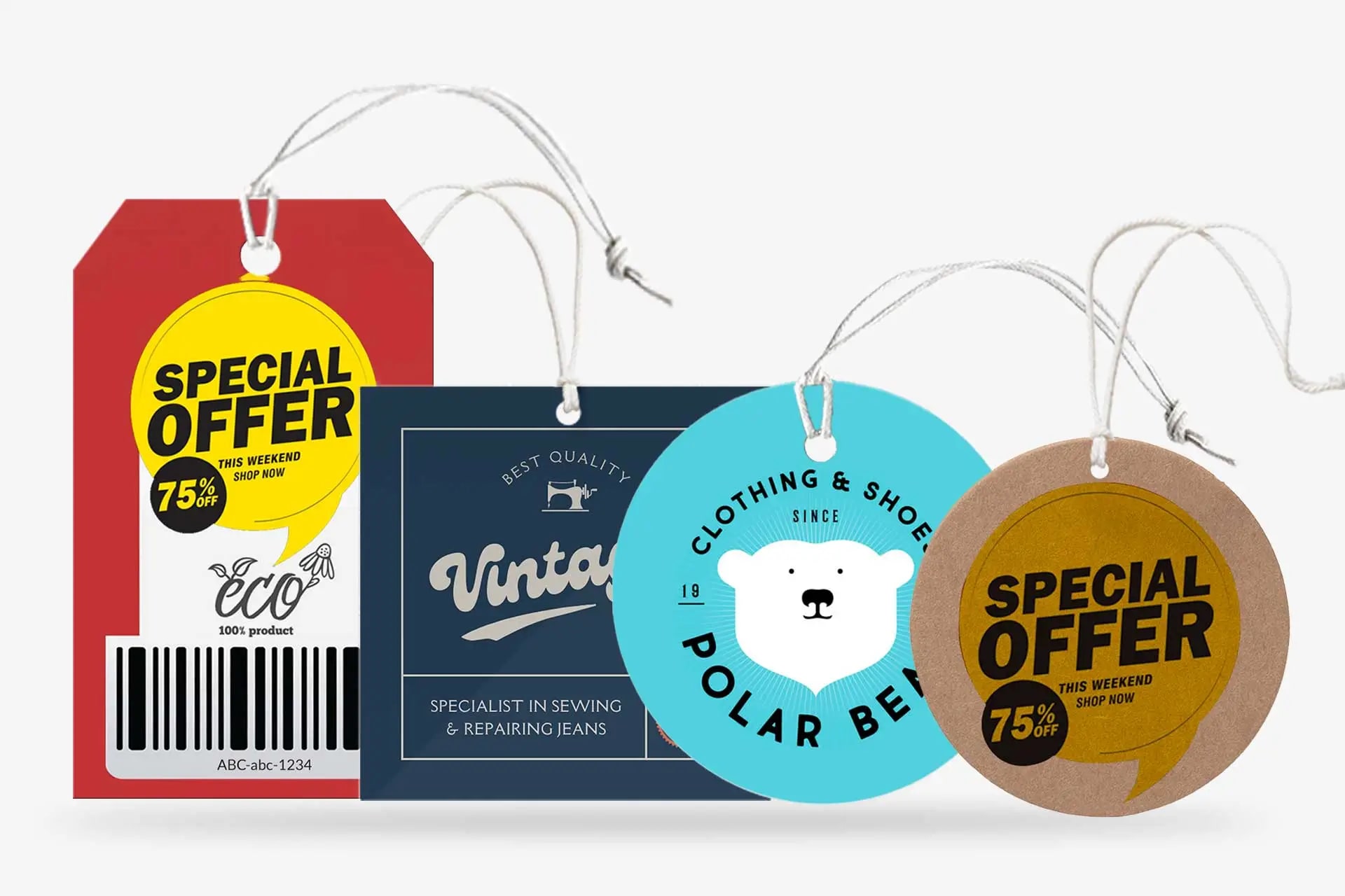 Custom Printed Hang Tags