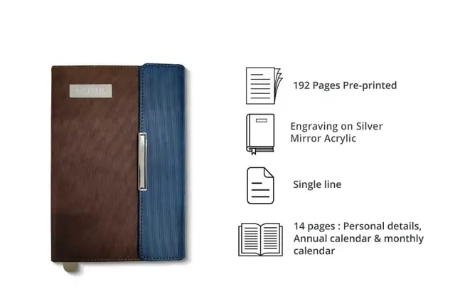 Dual Tone Flap Diary 3