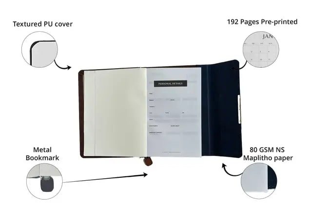 Dual Tone Flap Diary 4