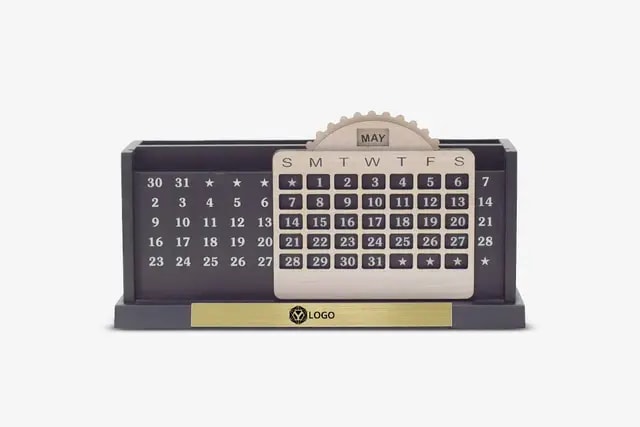 Enchanted Wood Desk Calendar 2