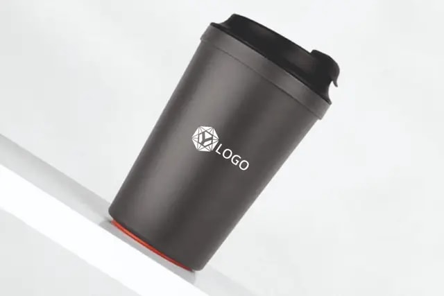 Dazzle Dark Grey Mug 4