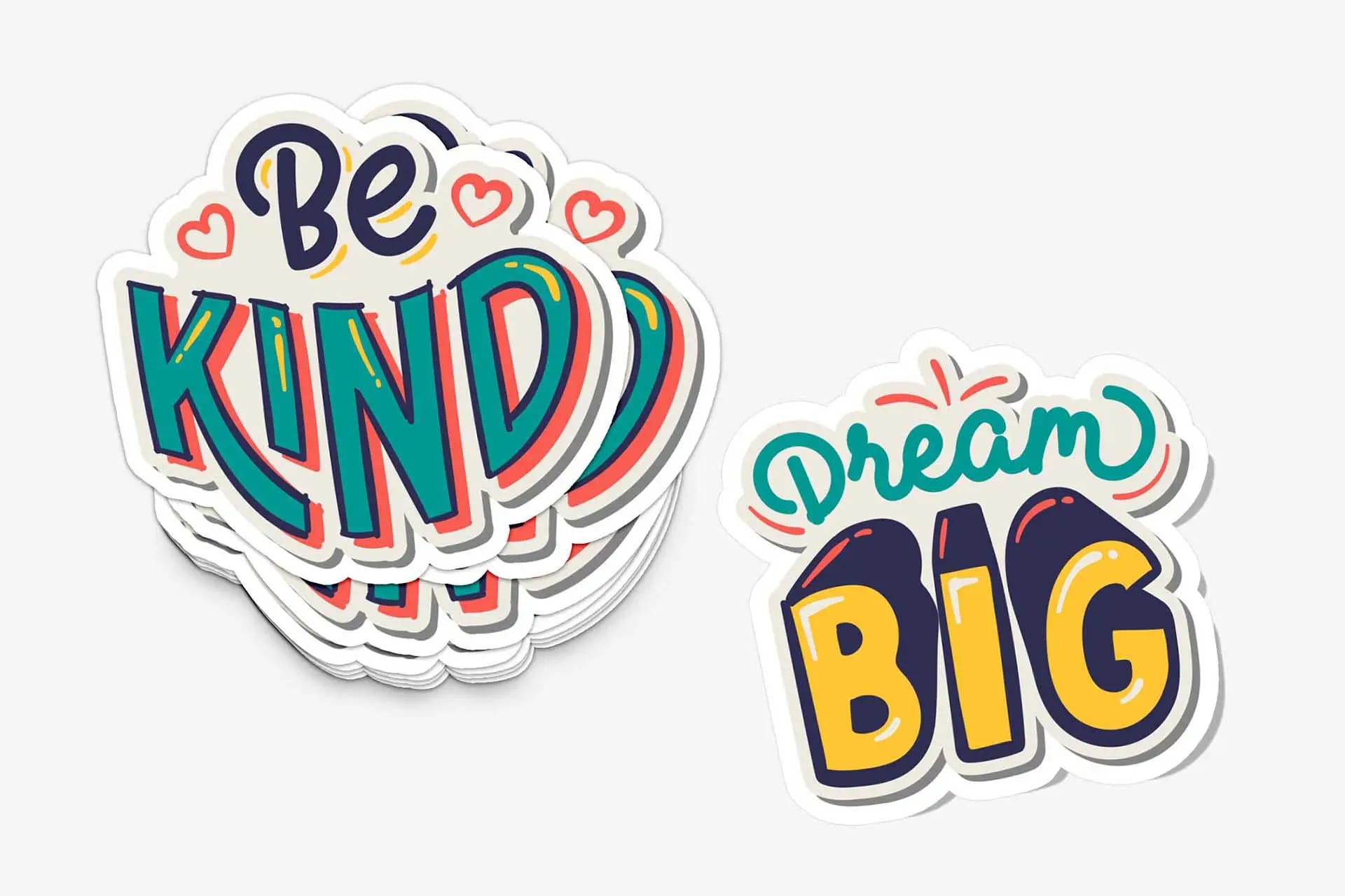 Custom Shape Stickers
