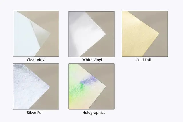 Custom Shape Stickers 3