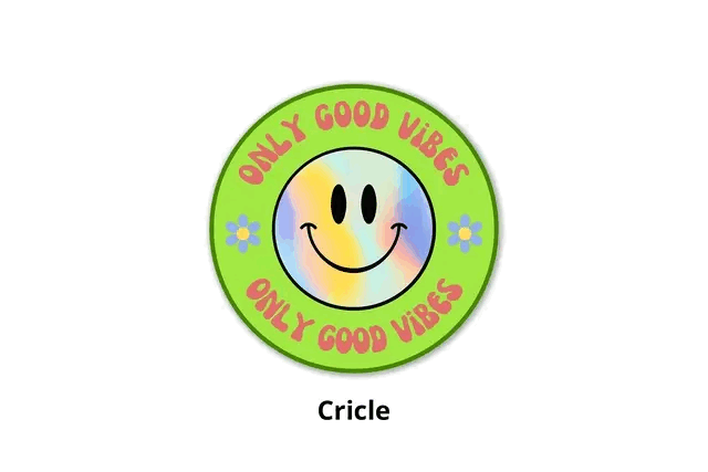 Custom Shape Stickers 4