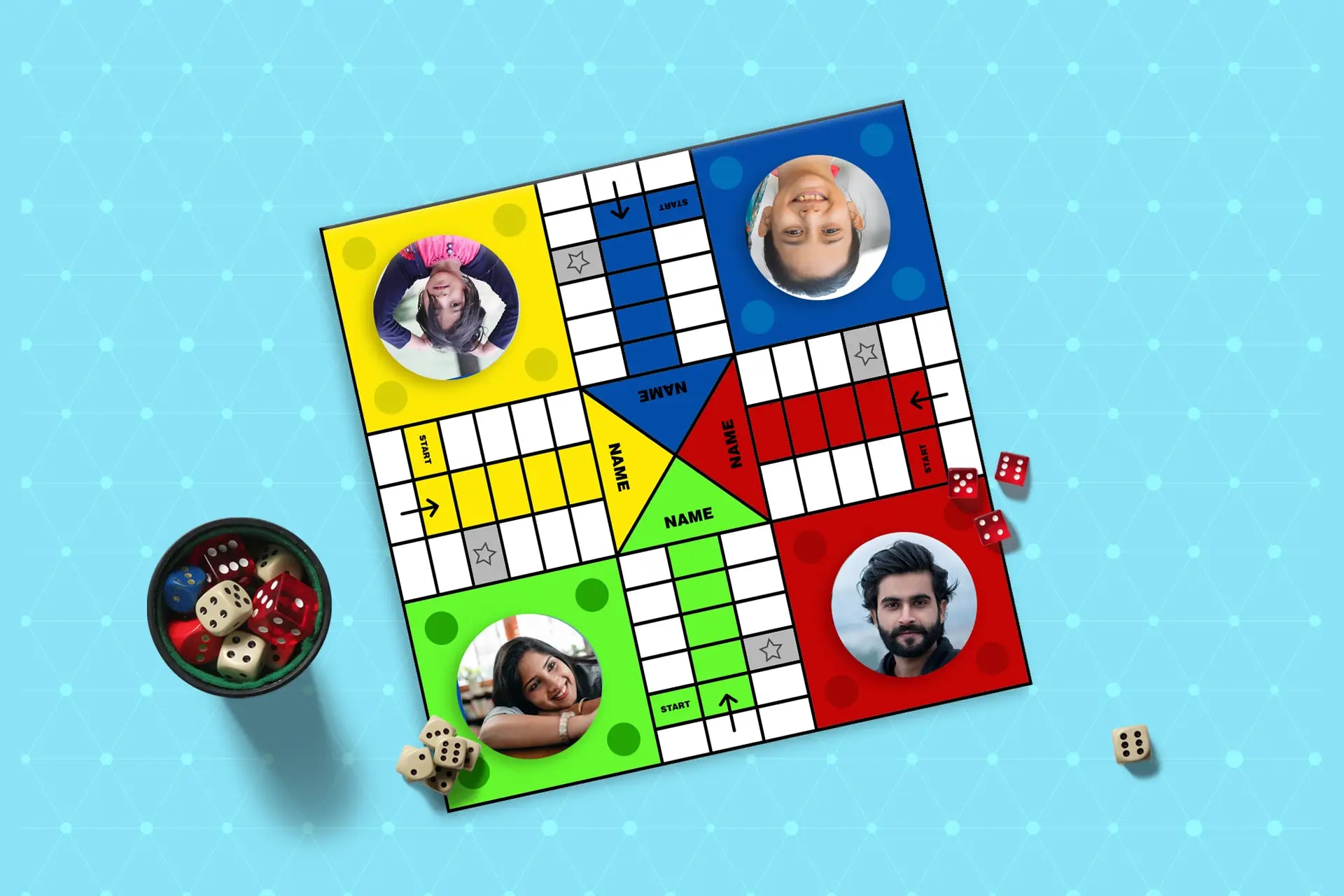 Personalized Ludo