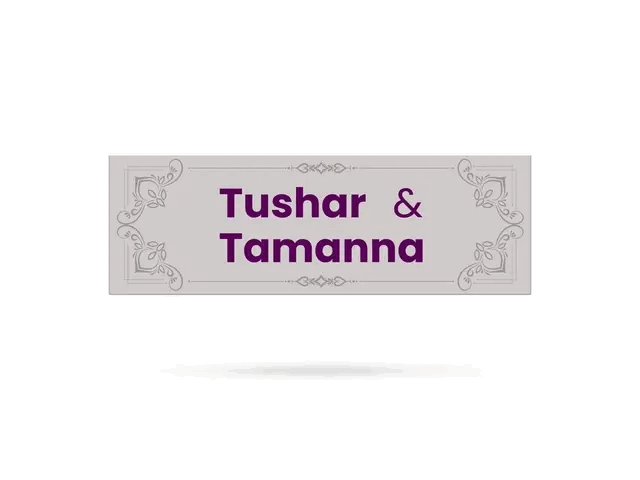Personalized Name Plates 3