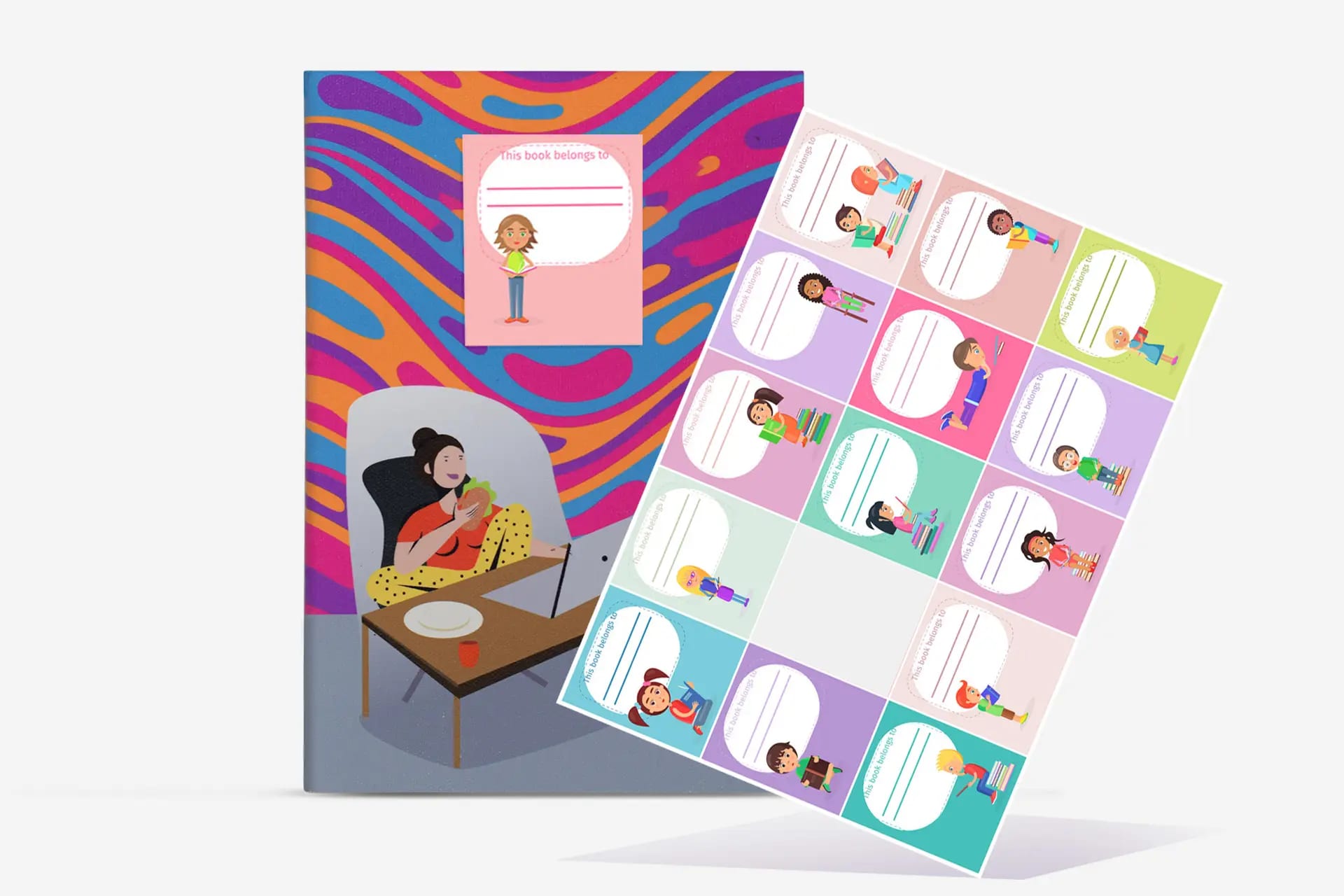 Kids Book Labels