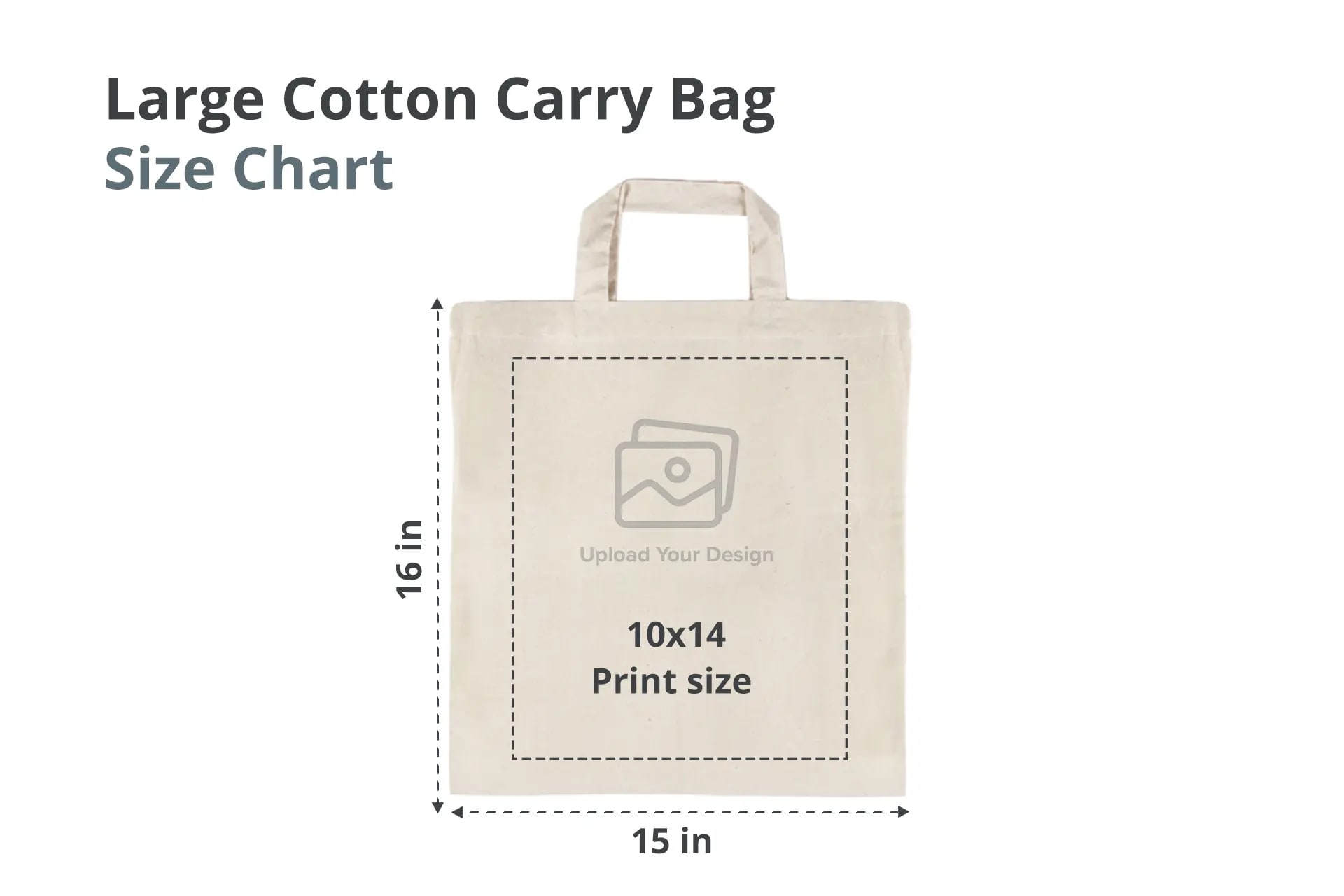 Large Cotton Carry Bag