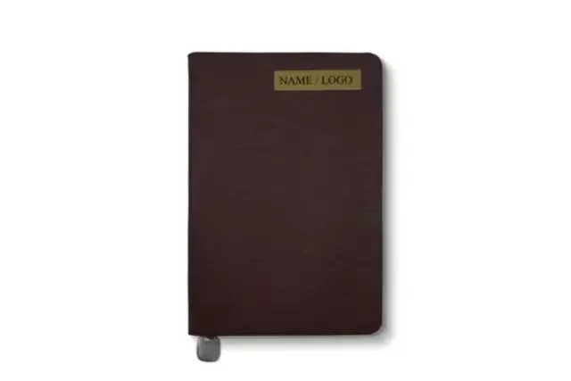 Plum Purple Leatherette Diary 2