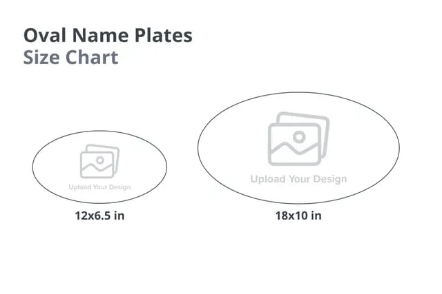 Oval Name Plates 4