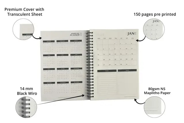 Personal Softcover Wiro Diary 4