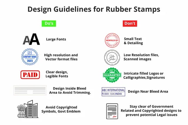 Pre-Ink Rubber Stamps 4