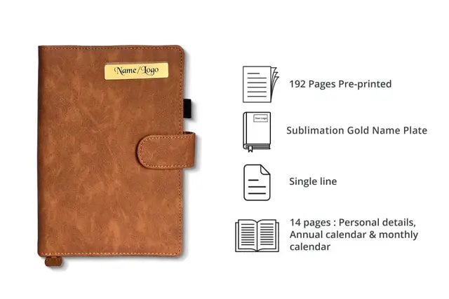 Retro Tan Diary 3
