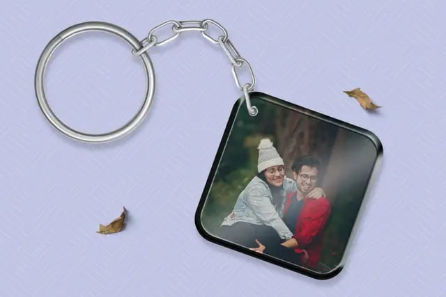 Square Keychain 2