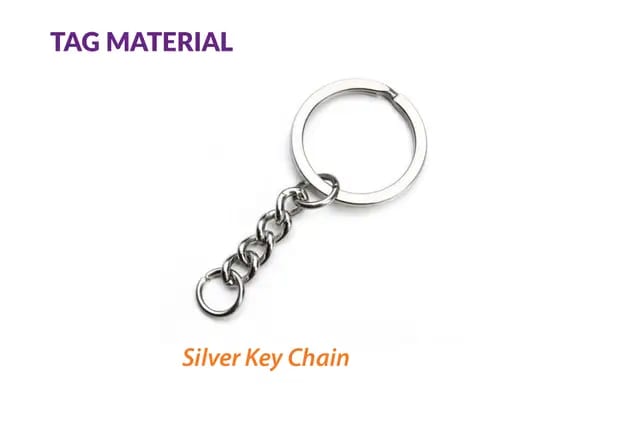 Square Keychain 5