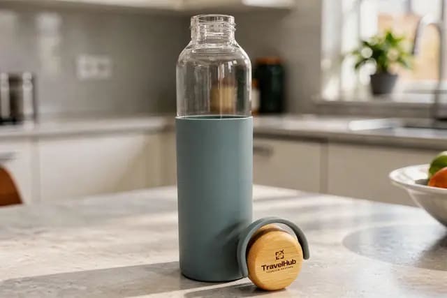 PureGrip Borosilicate Bottle - Green 2