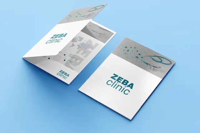 Raised Foil Presentation Folders 2