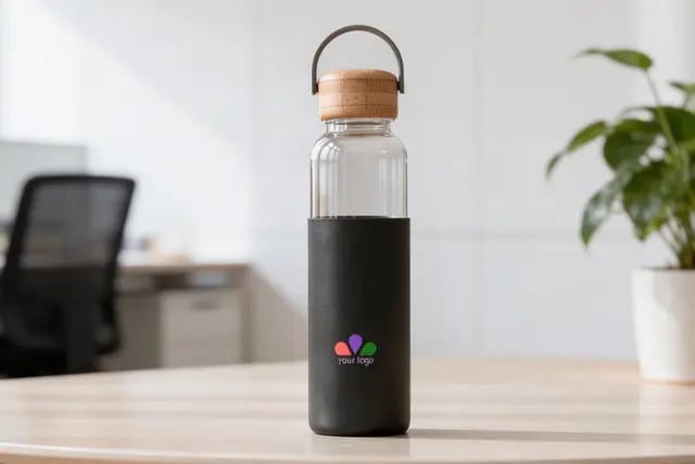 PureGrip Borosilicate Bottle - Black 2