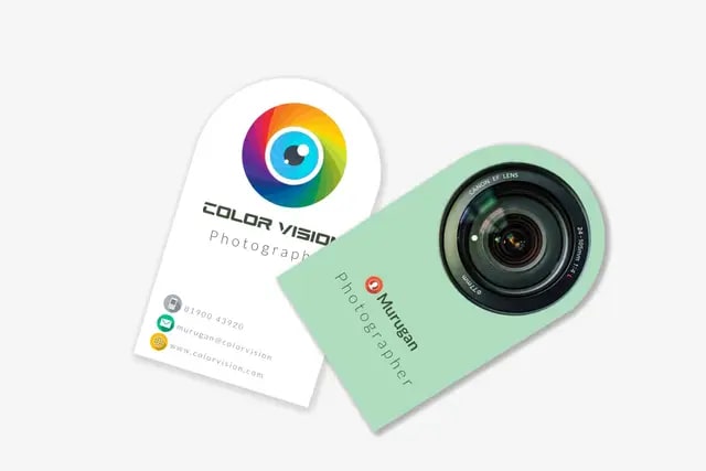 U Shape Business Card 2