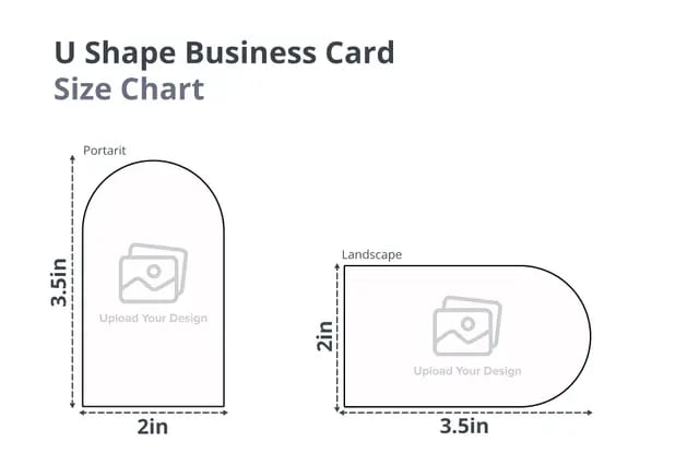U Shape Business Card 3