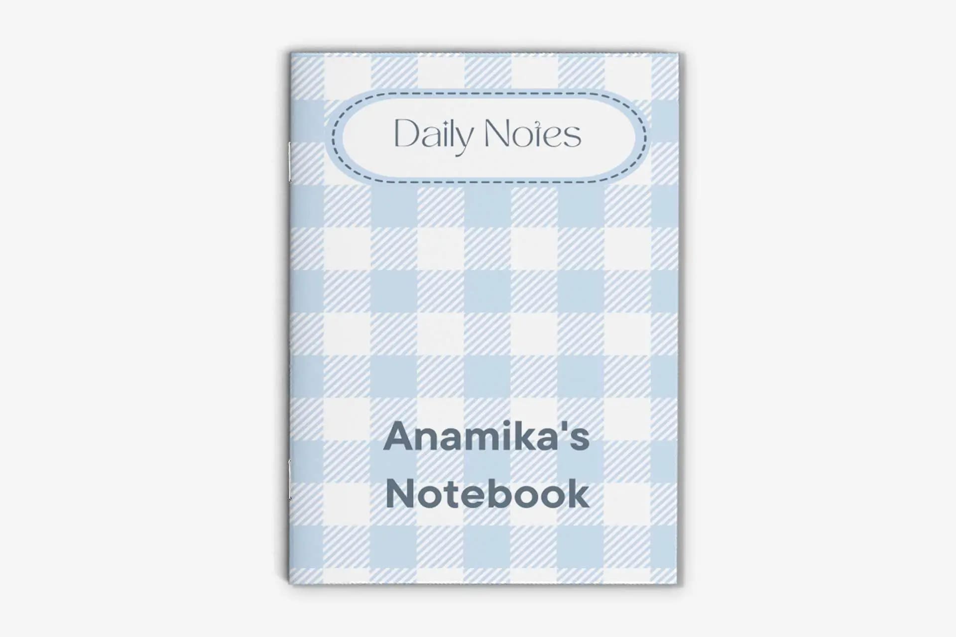 Staple Notebook