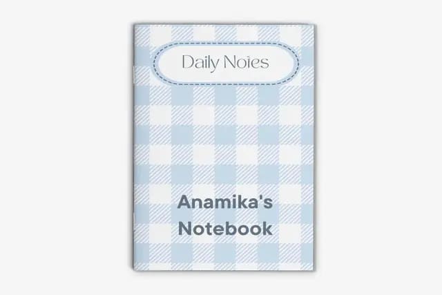 Staple Notebook 2