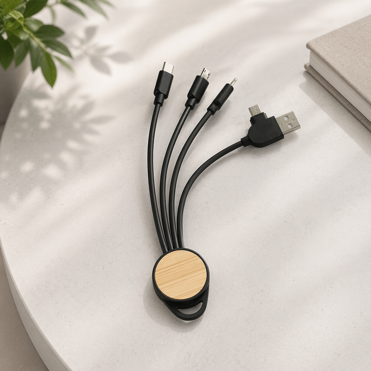 Wooden Charging Cable
