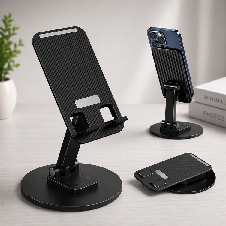 Folding Rotatable Lifting Desktop Holder