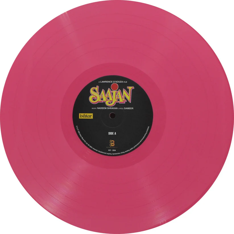 SAAJAN - VINYL RECORD ( 1ST EDITION / PINK ) - thumbnail 3