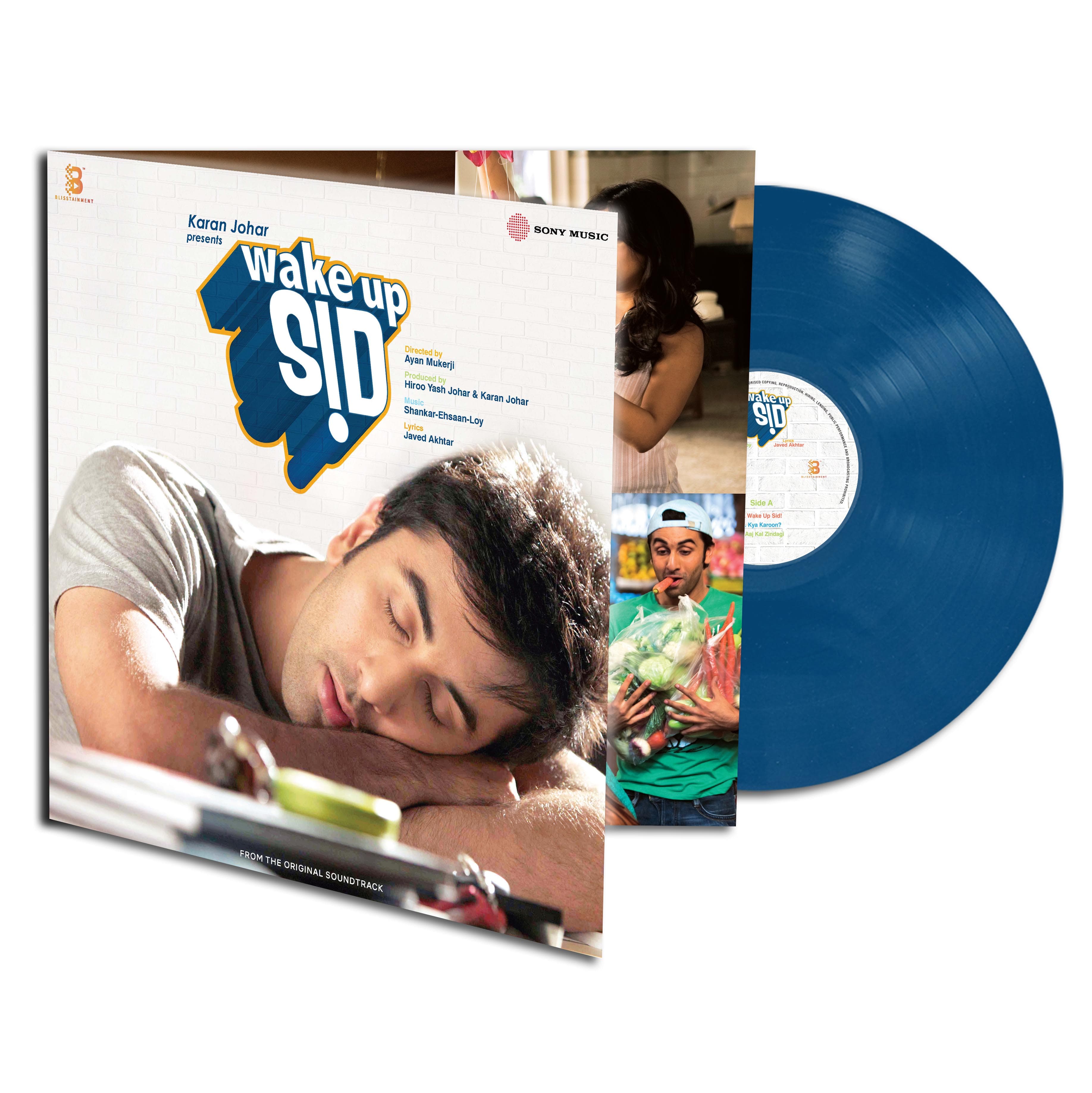 WAKE UP SID - VINYL RECORD ( BLUE ) - thumbnail 1
