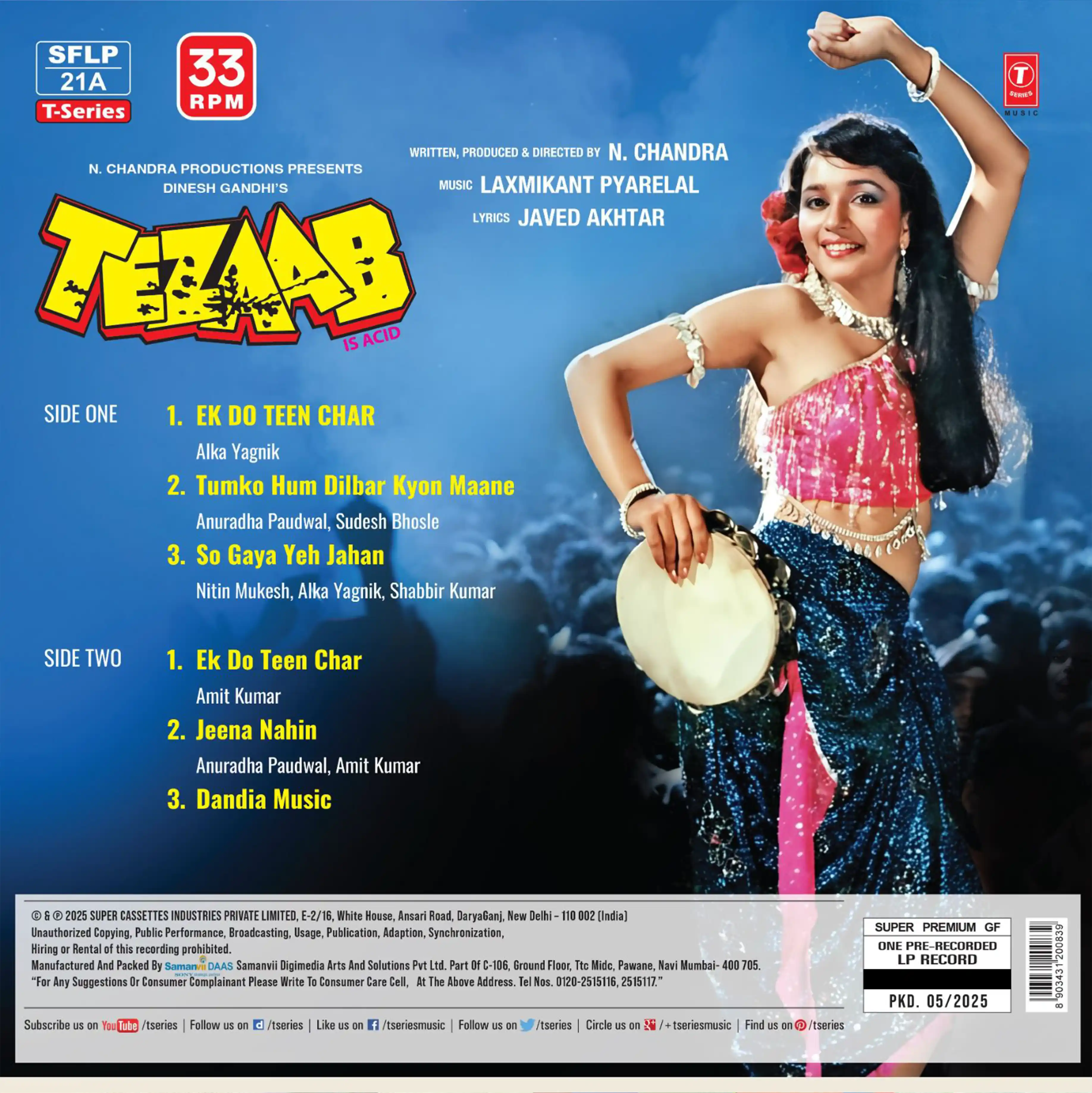 TEZAAB - VINYL RECORD - thumbnail 4
