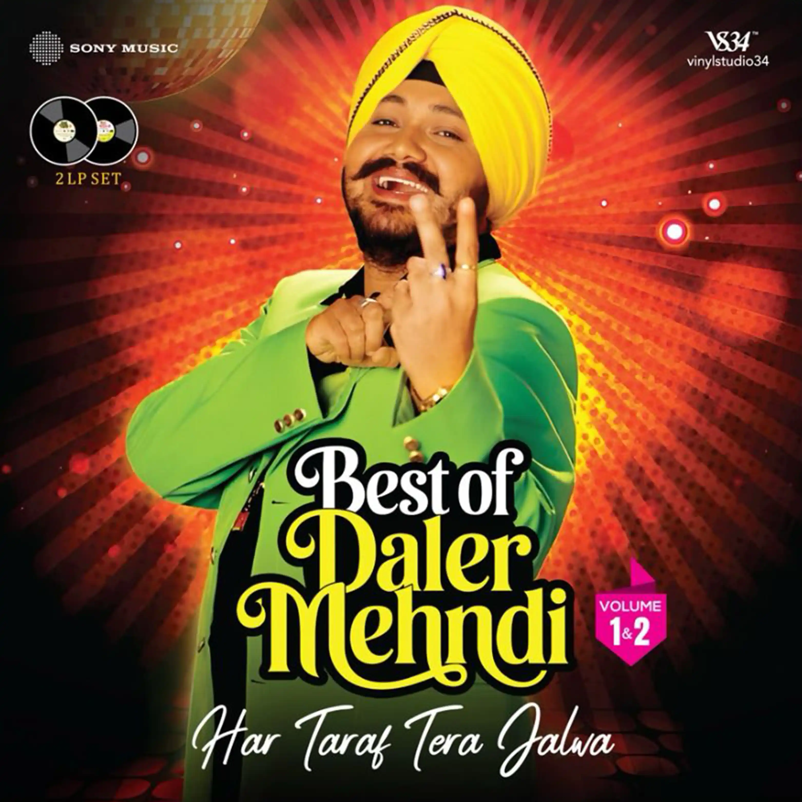BEST OF DALER MEHNDI 2LP SET - VINYL RECORD - thumbnail 1