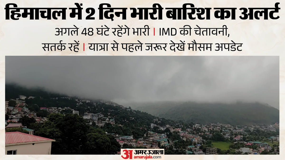 हिमाचल में भारी बारिश का अलर्ट: मॉनसून का कहर जारी, जानें ताजा हालात और सुरक्षा उपाय (Himachal Weather Alert)