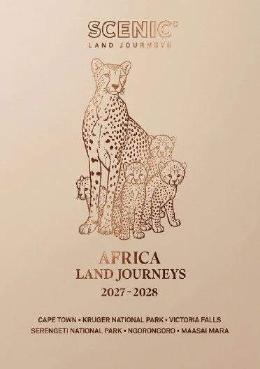Africa Land Journeys 2027-2028 brochure cover