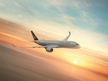Cathay Pacific A350-900 airliner