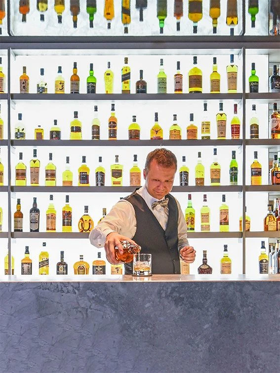 Lounge and bar