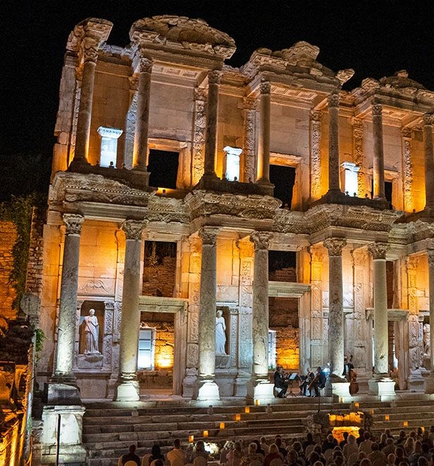 Enrich Opera Concert Library of Celsus Ephesus Turkey
