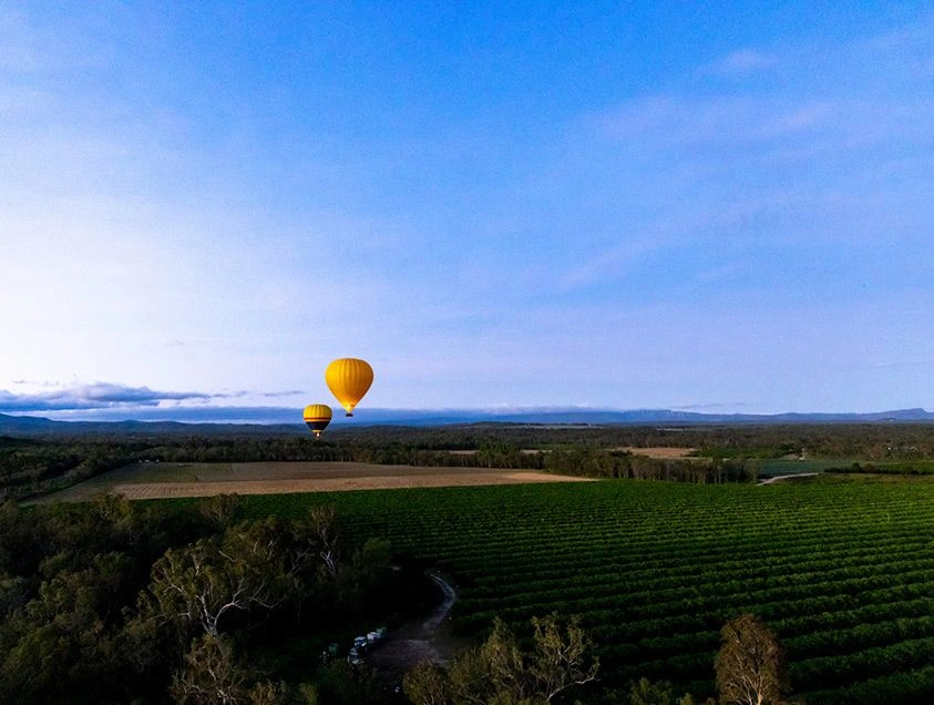 Hot Air Ballooning in the Atherton Tablelands