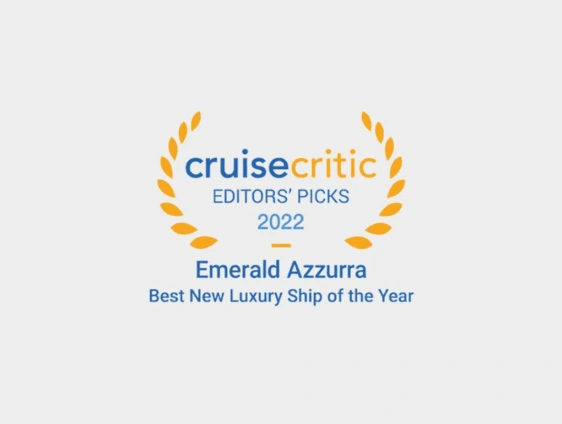 Cruise Critic Award logo best luxury ship of the year
