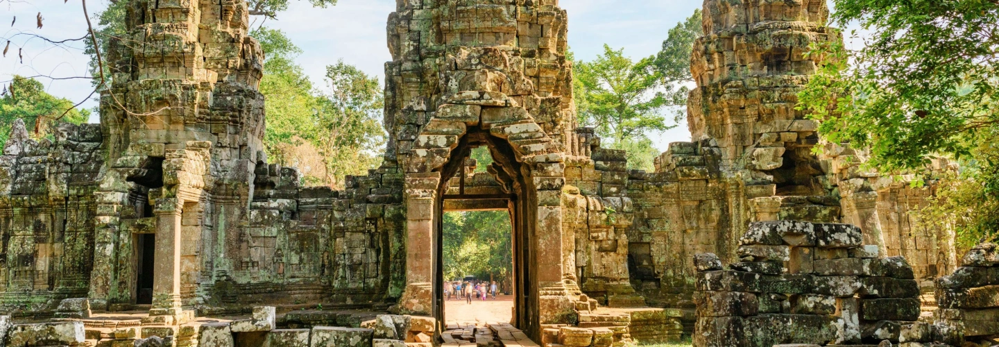 Angkor Thom Gate Siem Reap