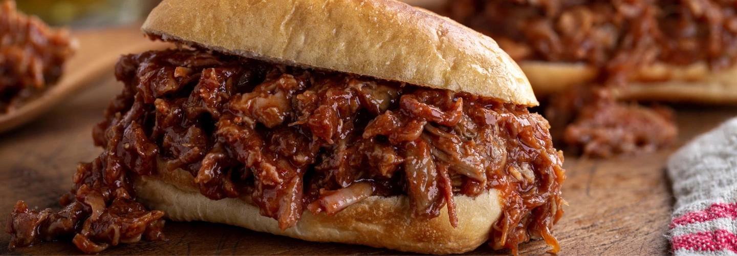 ECRC Portuguese Bifana sandwich