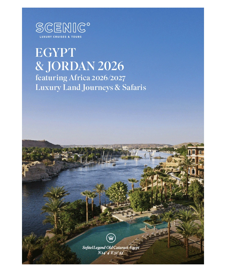 Egypt and Jordan 2026 Brochure cover