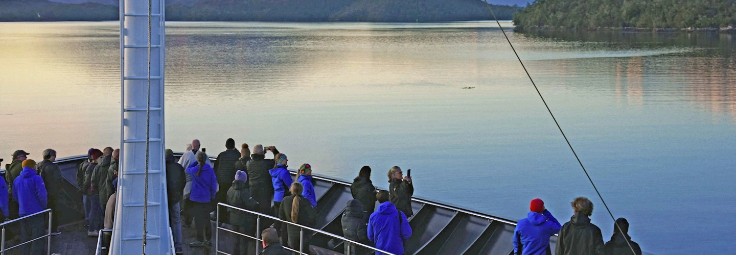 Cruising the English Narrows on board Scenic Eclipse