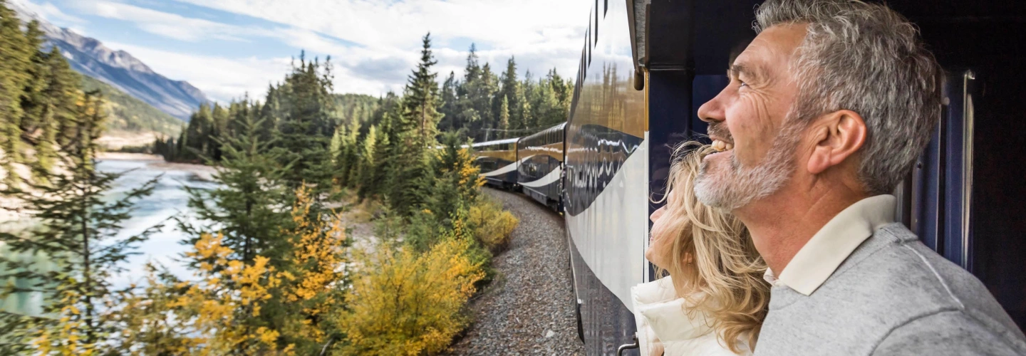 Rocky Mountaineer Gold Leaf Service Viewing Platform