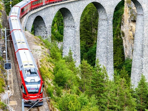 Glacier Express Train